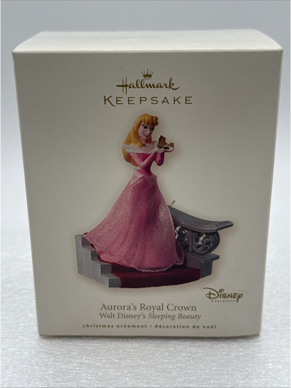 2008 Hallmark Keepsake Ornament Disney's Sleeping Beauty Auroras Royal Crown New